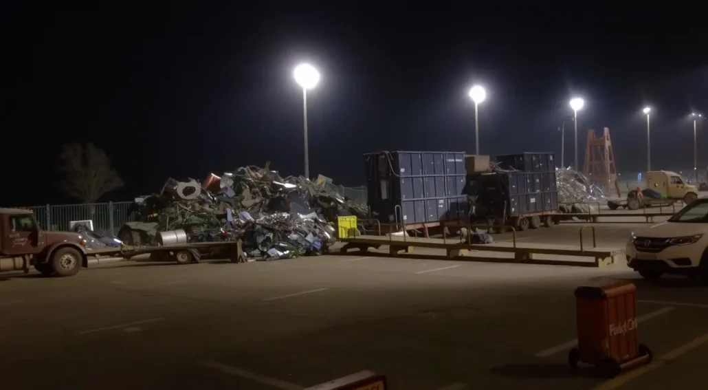Пункты приема цветного и черного металлолома с круглосуточными автовесами